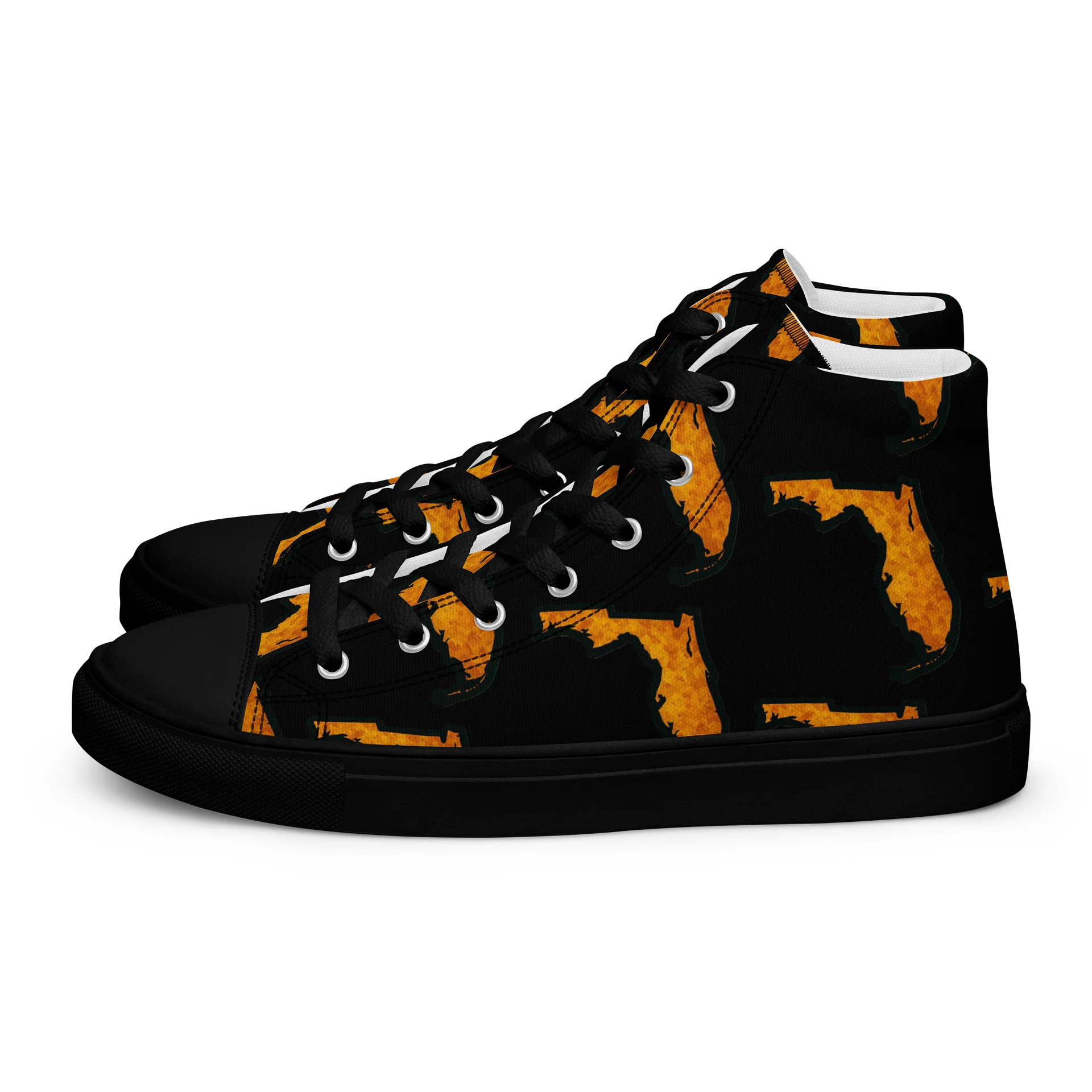 Florida Retro Grid Women's High Tops product image (1)