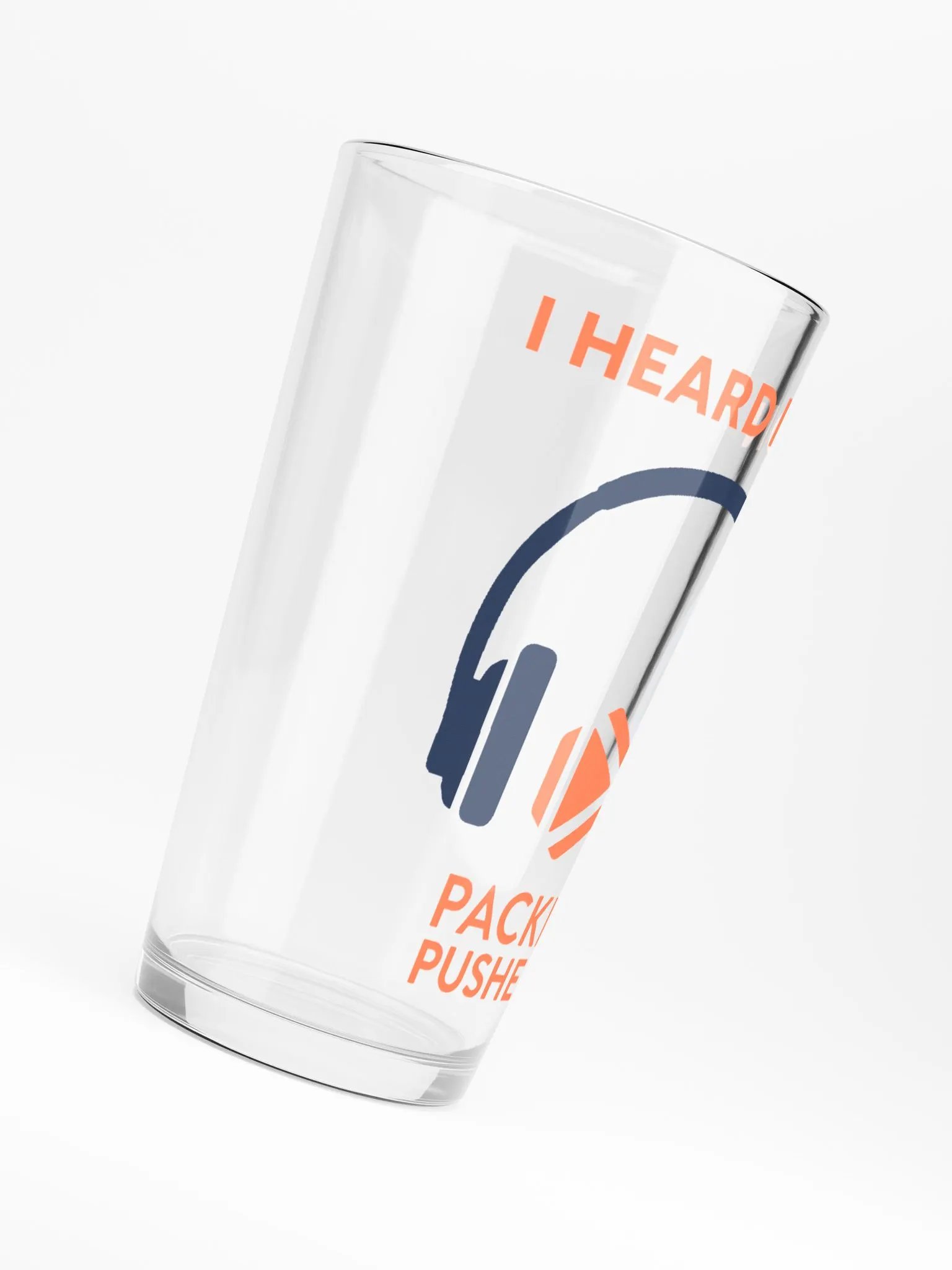Listen & Sip Pint Glass product image (6)