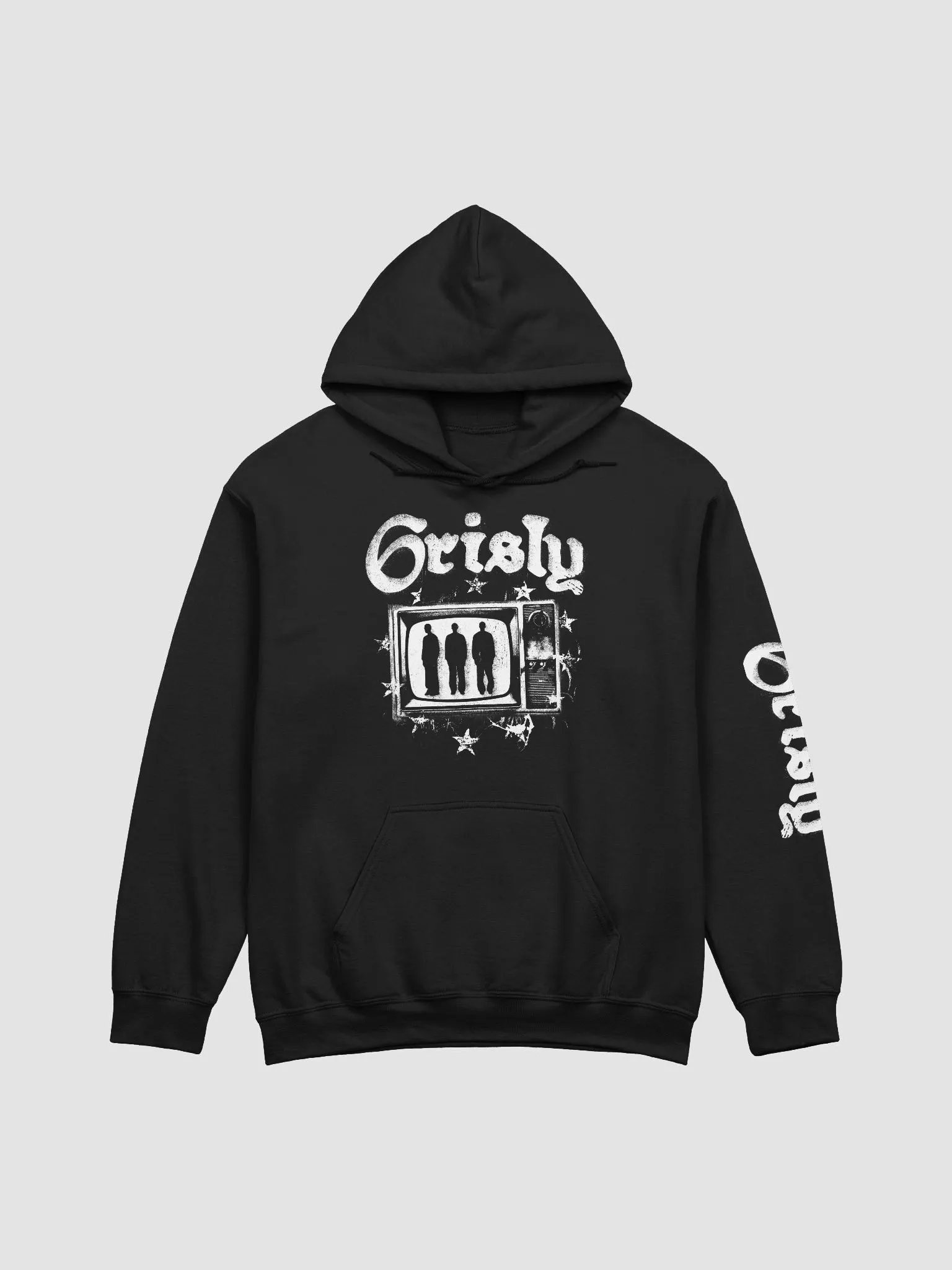 GrislyVision Black Hoodie product image (1)
