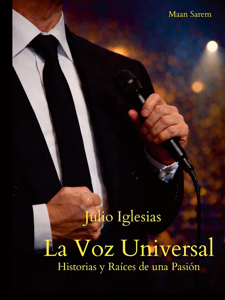 Julio Iglesias – La Voz Universal: Historias y Raíces de una Pasión | Edición de Lanzamiento – Tapa Dura (Hard Cover) product image (1)
