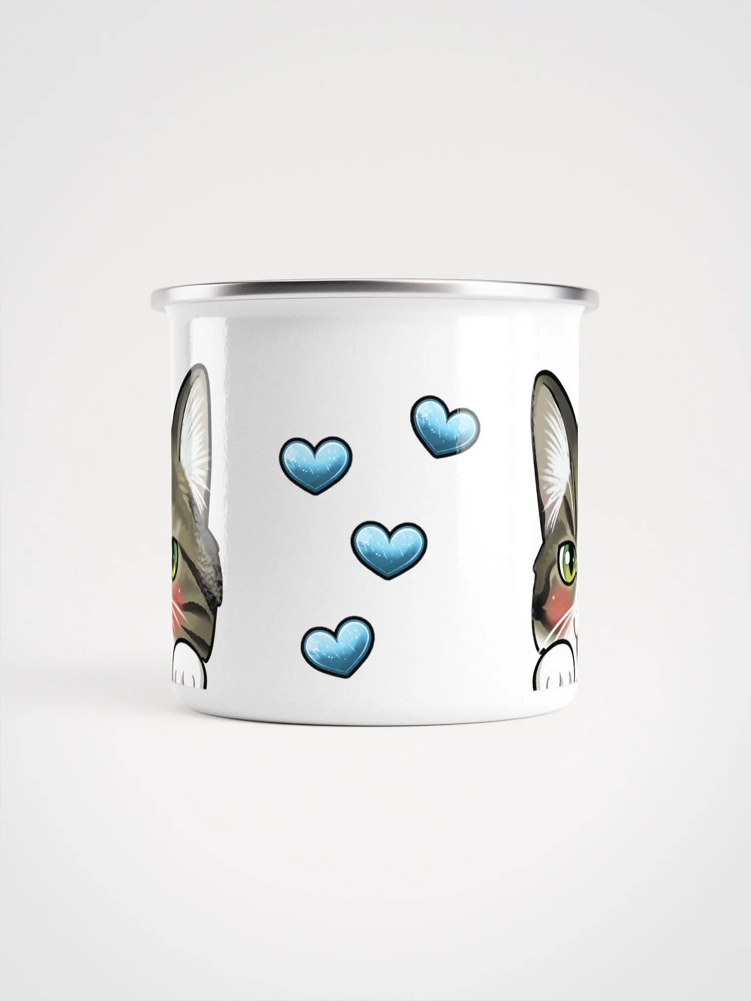 Cat Mug (Enamel) product image (5)