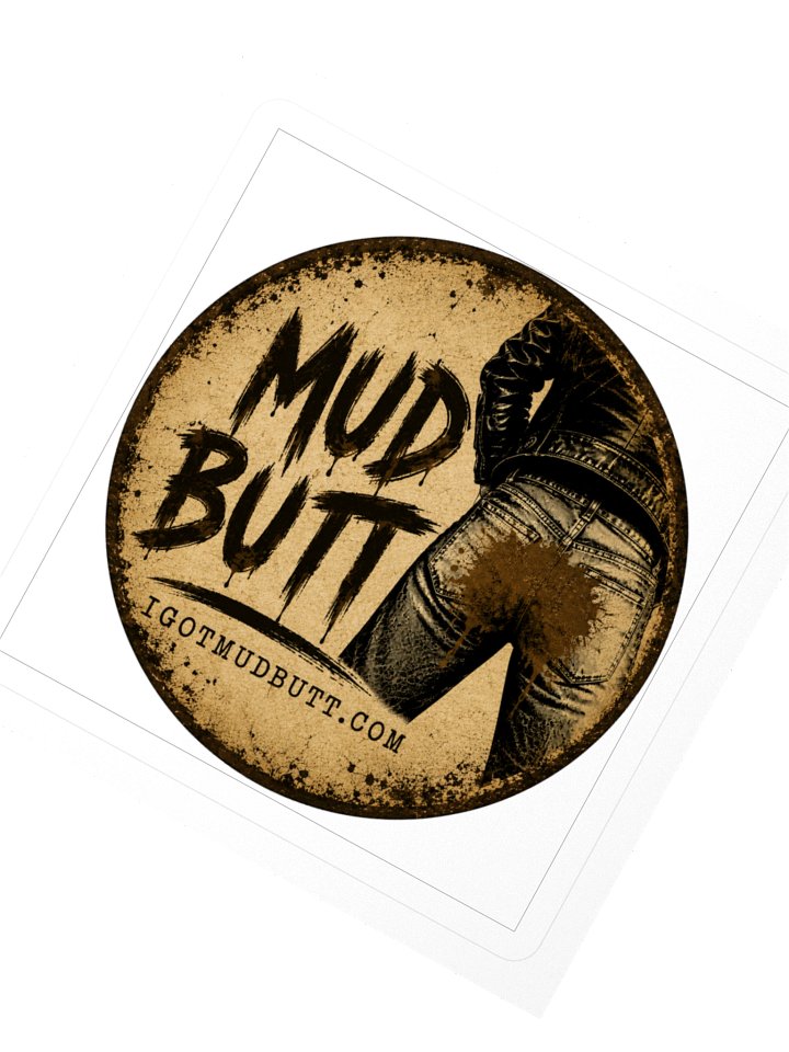"Mud Butt" Sticker product image (4)
