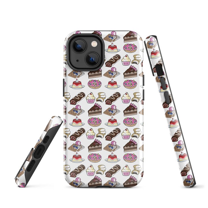 Sweets and Cakes pattern (iPhone tough case) product image (1)