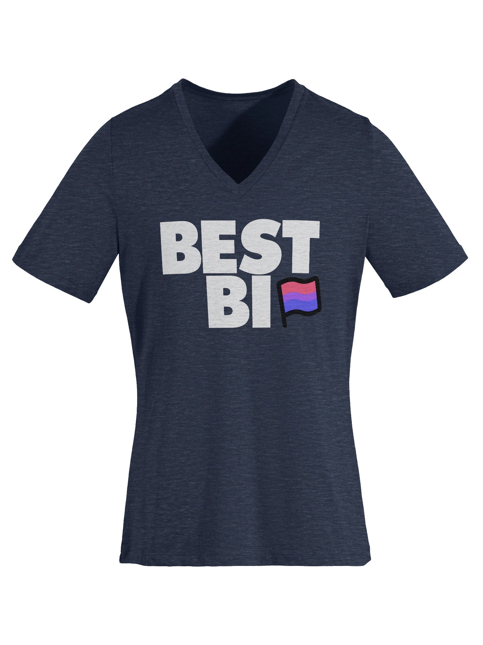 Women's BEST BI V-Neck T-Shirt product image (6)