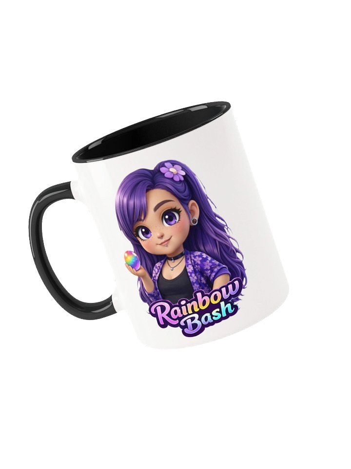 Rainbow Bash Ceramic Mug product image (2)
