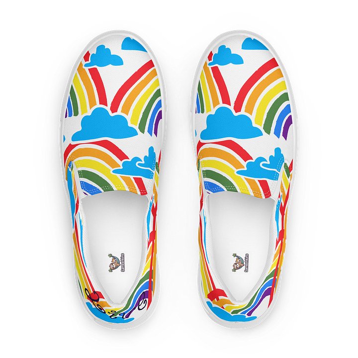 Rainbow Dream Women's Slip-On Shoes product image (1)