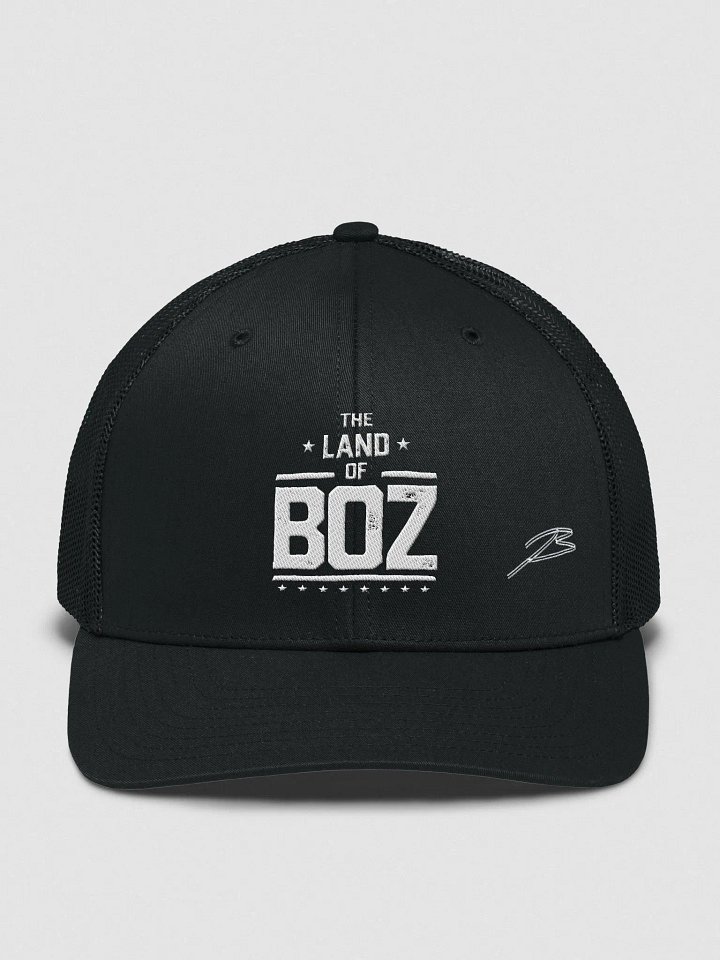 The Land of Boz Trucker Hat product image (1)