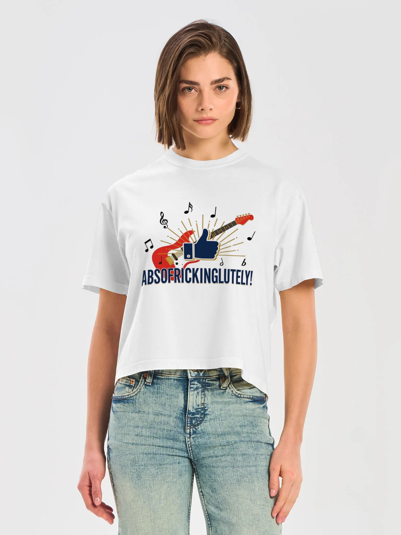 ABSOFRICKINGLUTELY Boxy Tee product image (10)
