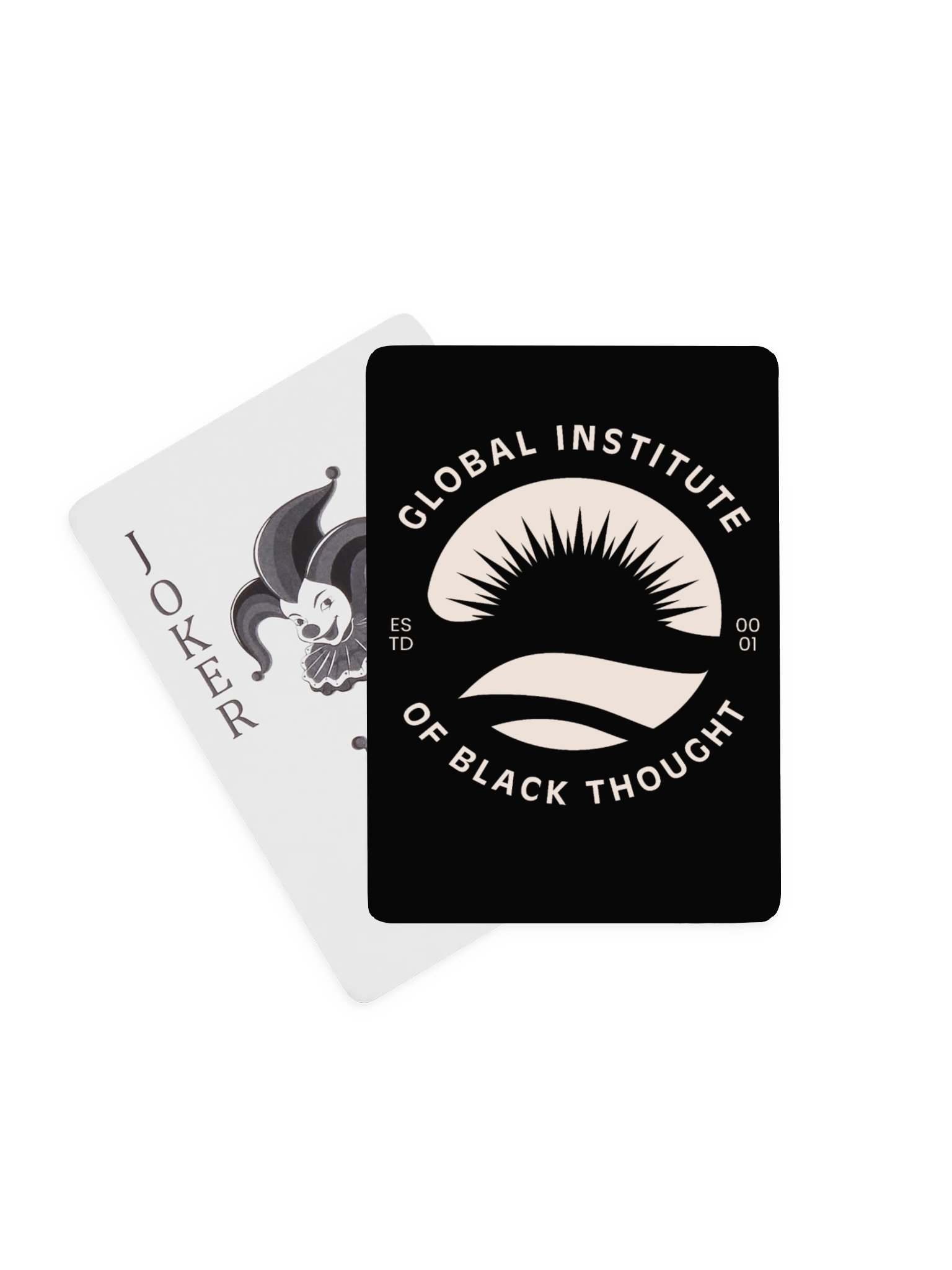 Global Institute of Black Thought | Playing Cards | Originology | Black History X product image (1)