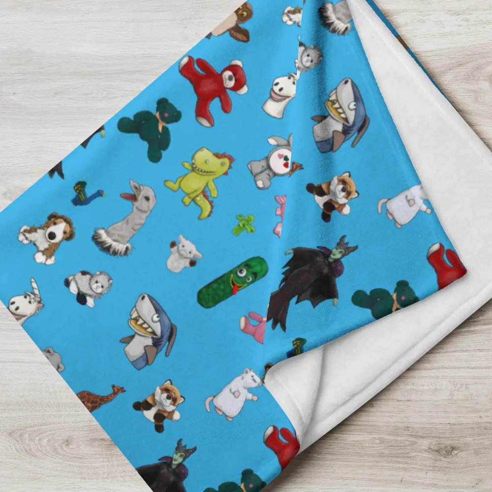 Blue KidTime StoryTime Family Blanket product image (5)