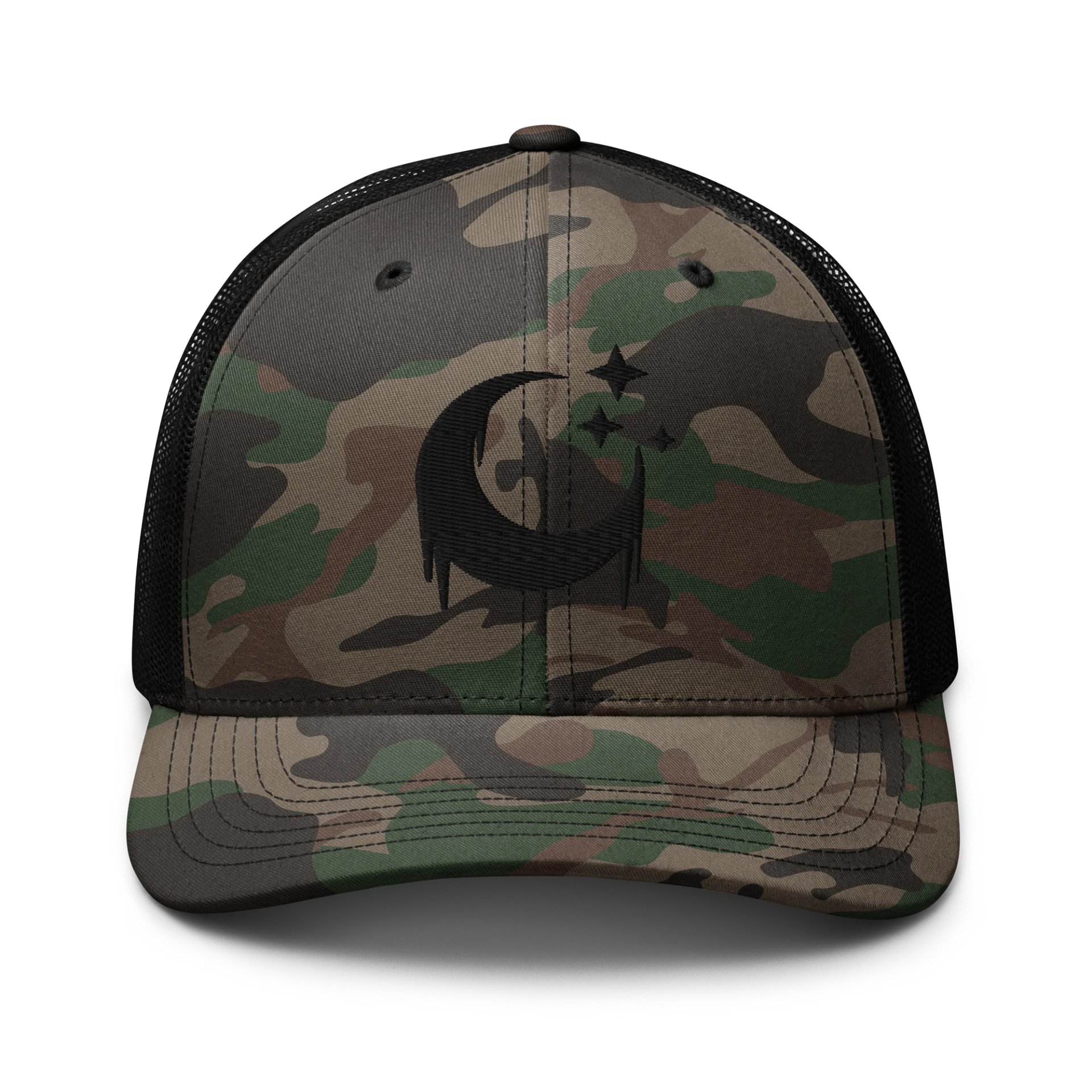 Toxic Moon Camo Trucker Hat product image (1)