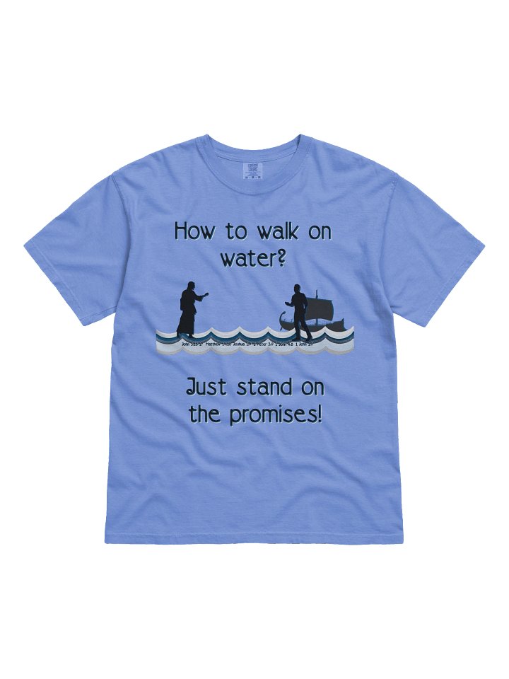 Walk on Water Stand on the Promises Christian Faith product image (1)
