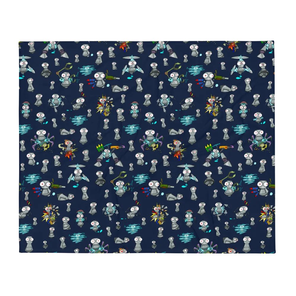 Procrastitrons! Fuzzy Blanket product image (2)