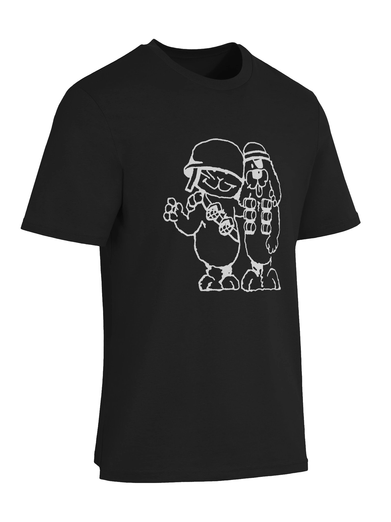 TF2 Friends Burger Shirt Alt (No Text) product image (6)