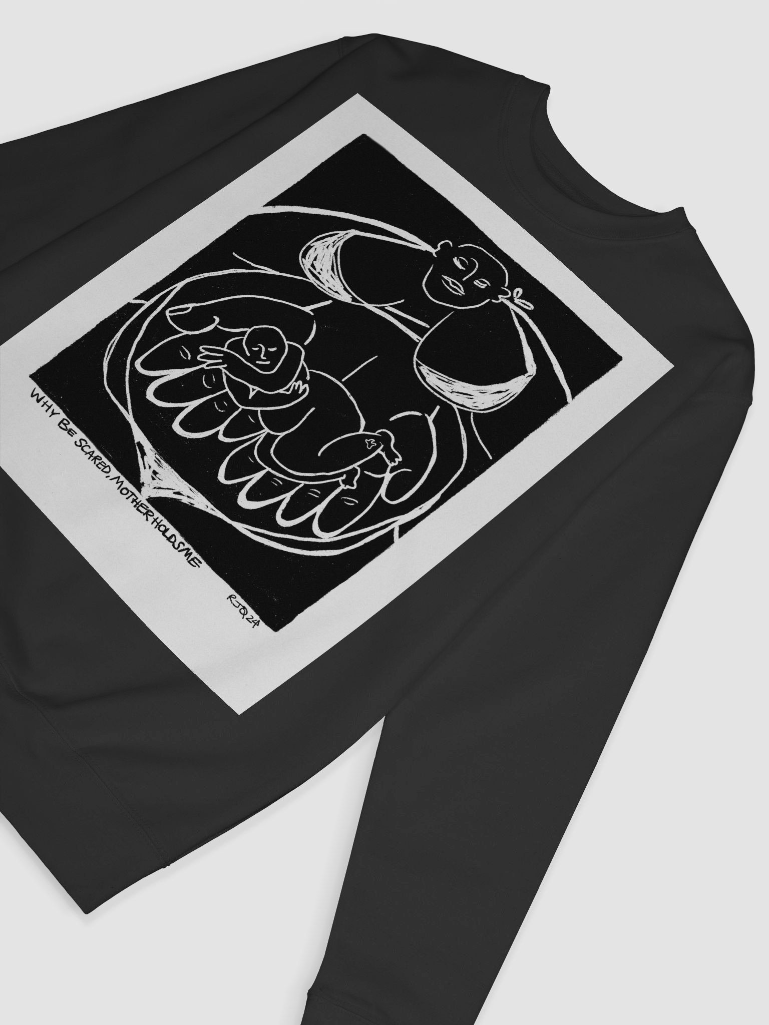 Y B SCARED (SWEATSHIRT) product image (52)