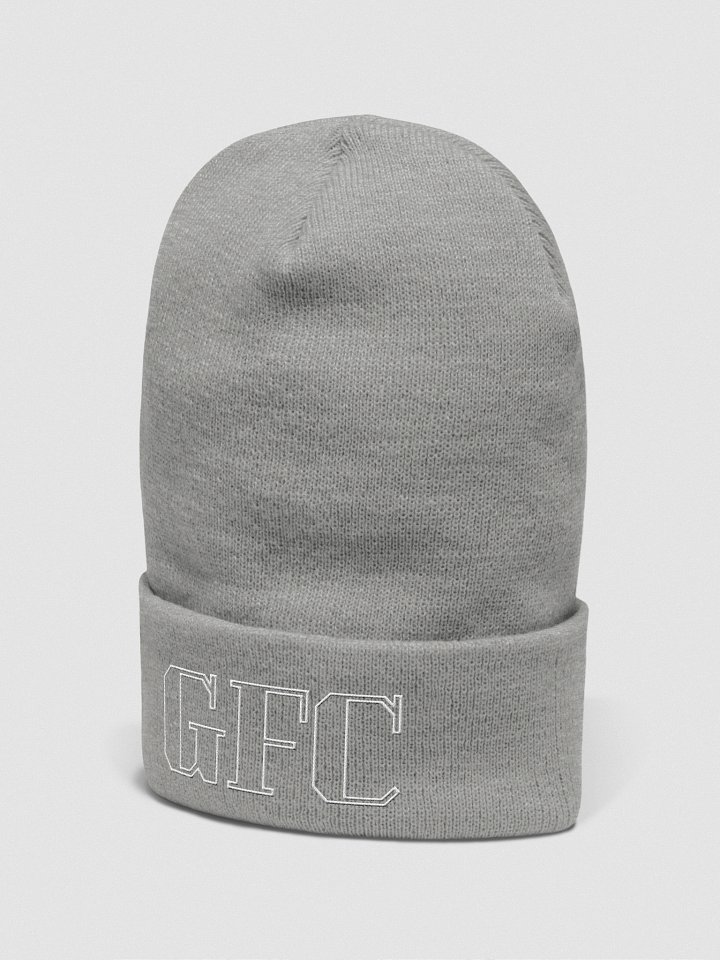 GFC White Outline Beanie product image (37)
