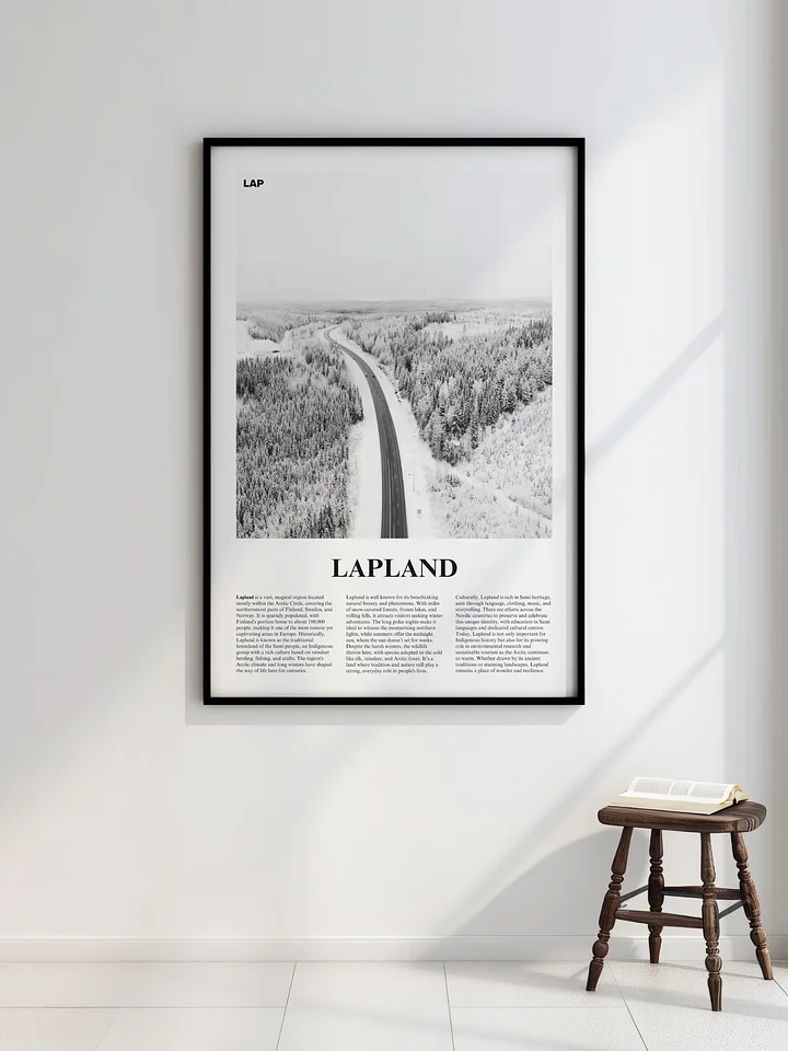 Lapland 01 Newspaper Poster product image (2)