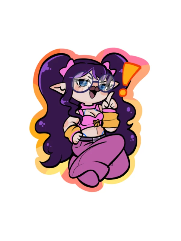 Daddy Chibi Keebs Sticker product image (1)