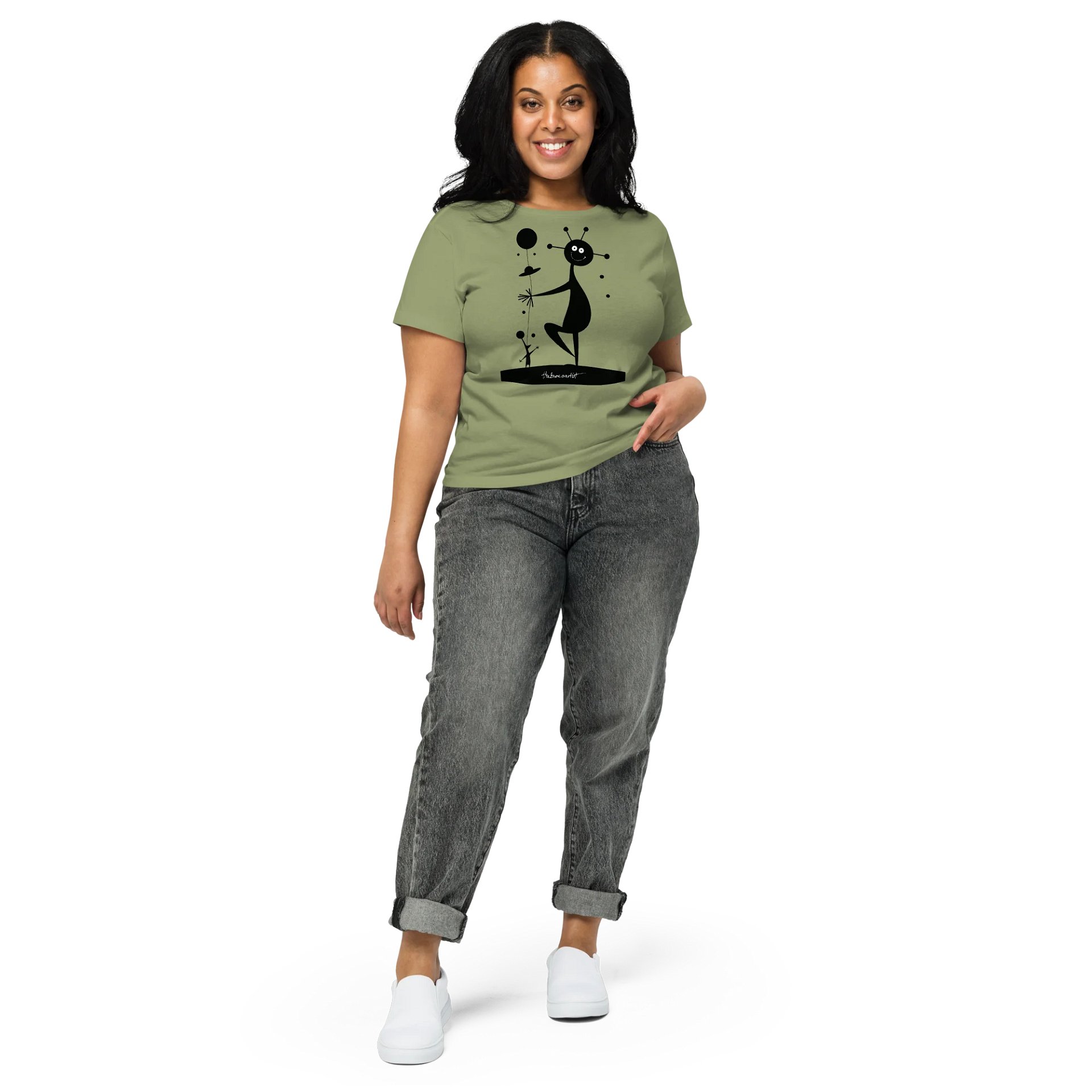 Cotton Heritage Women's High-Waisted Tee product image (3)