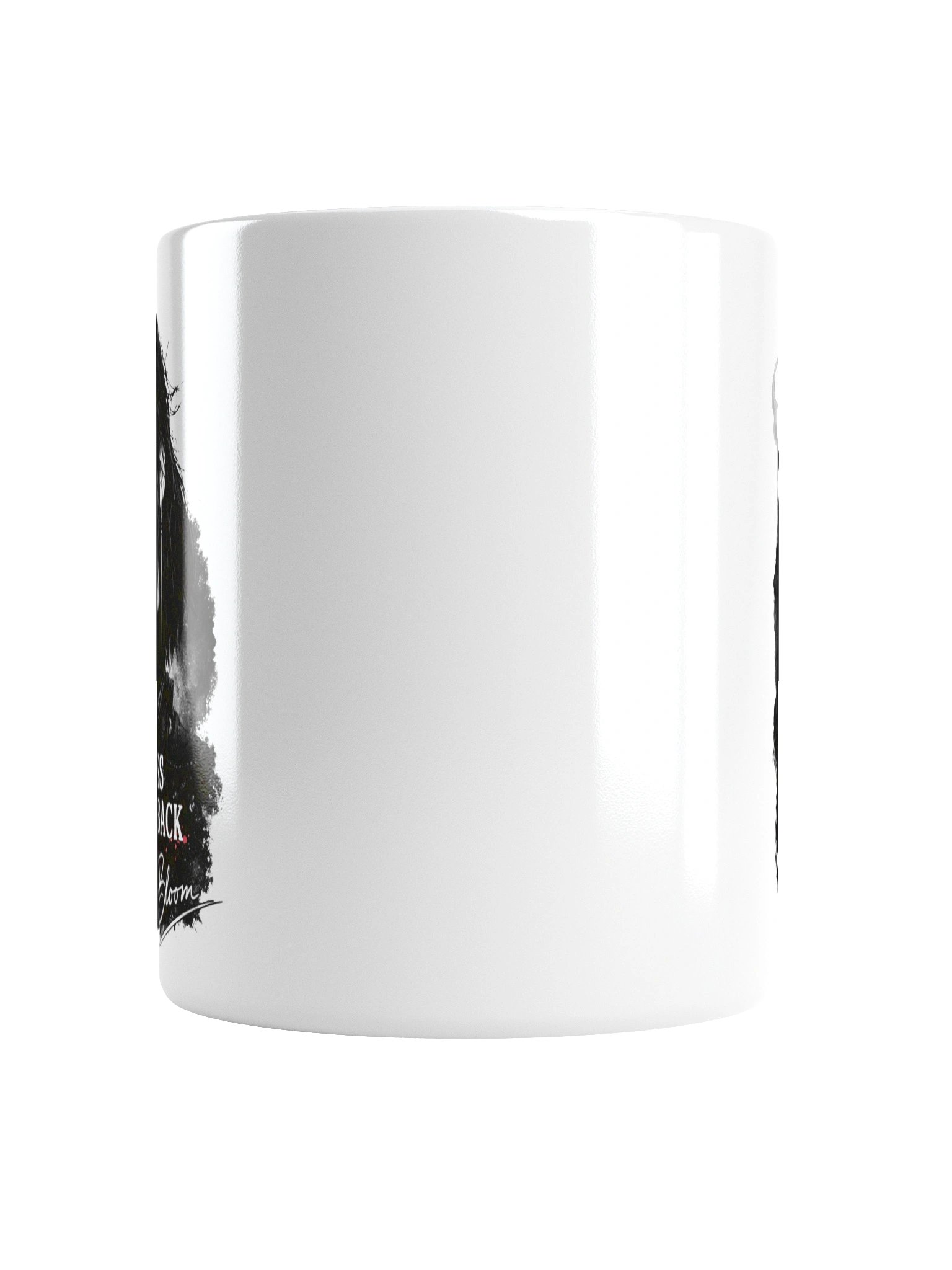 White Glossy Mug - Darkness Loves Me Back product image (5)