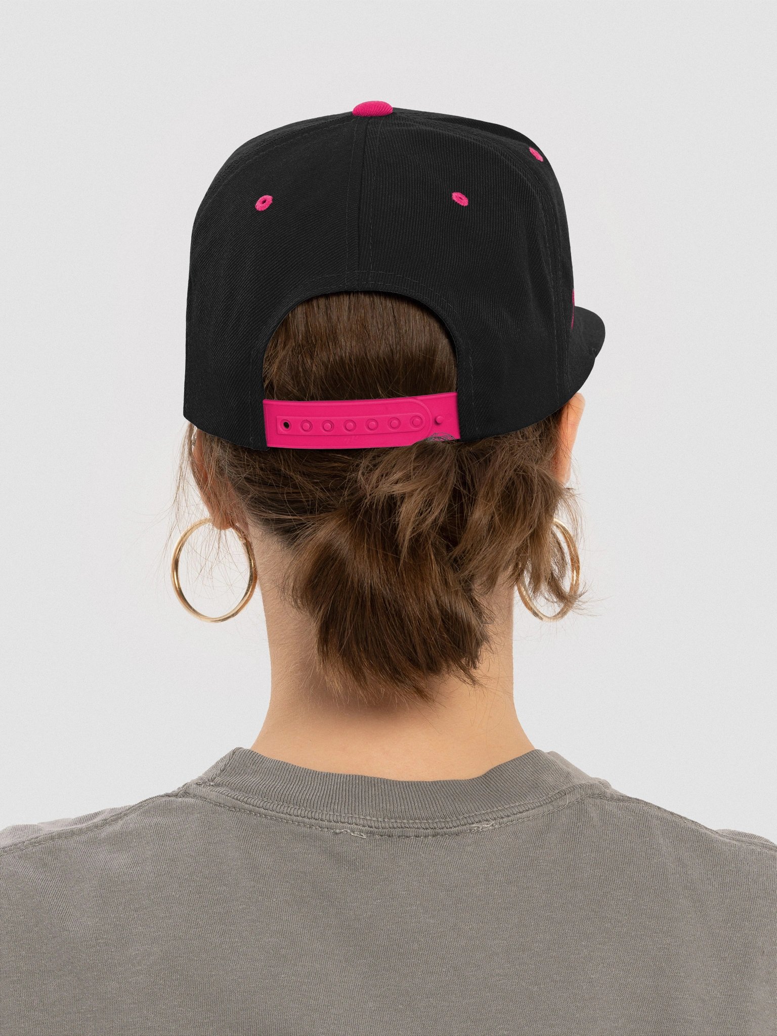 Stronger Than Cancer pink snapback product image (7)