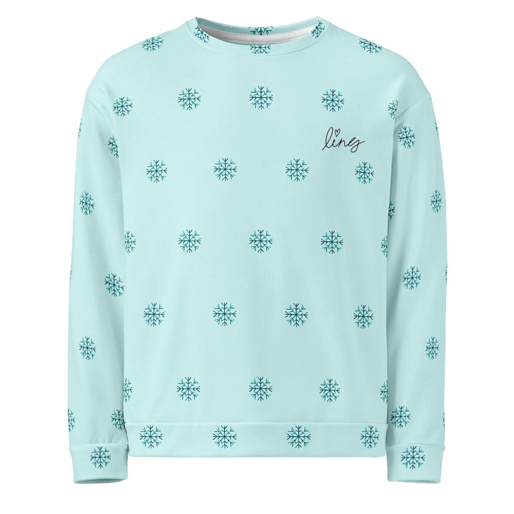 Lingling Kwong Snow Unisex Sweatshirt product image (1)