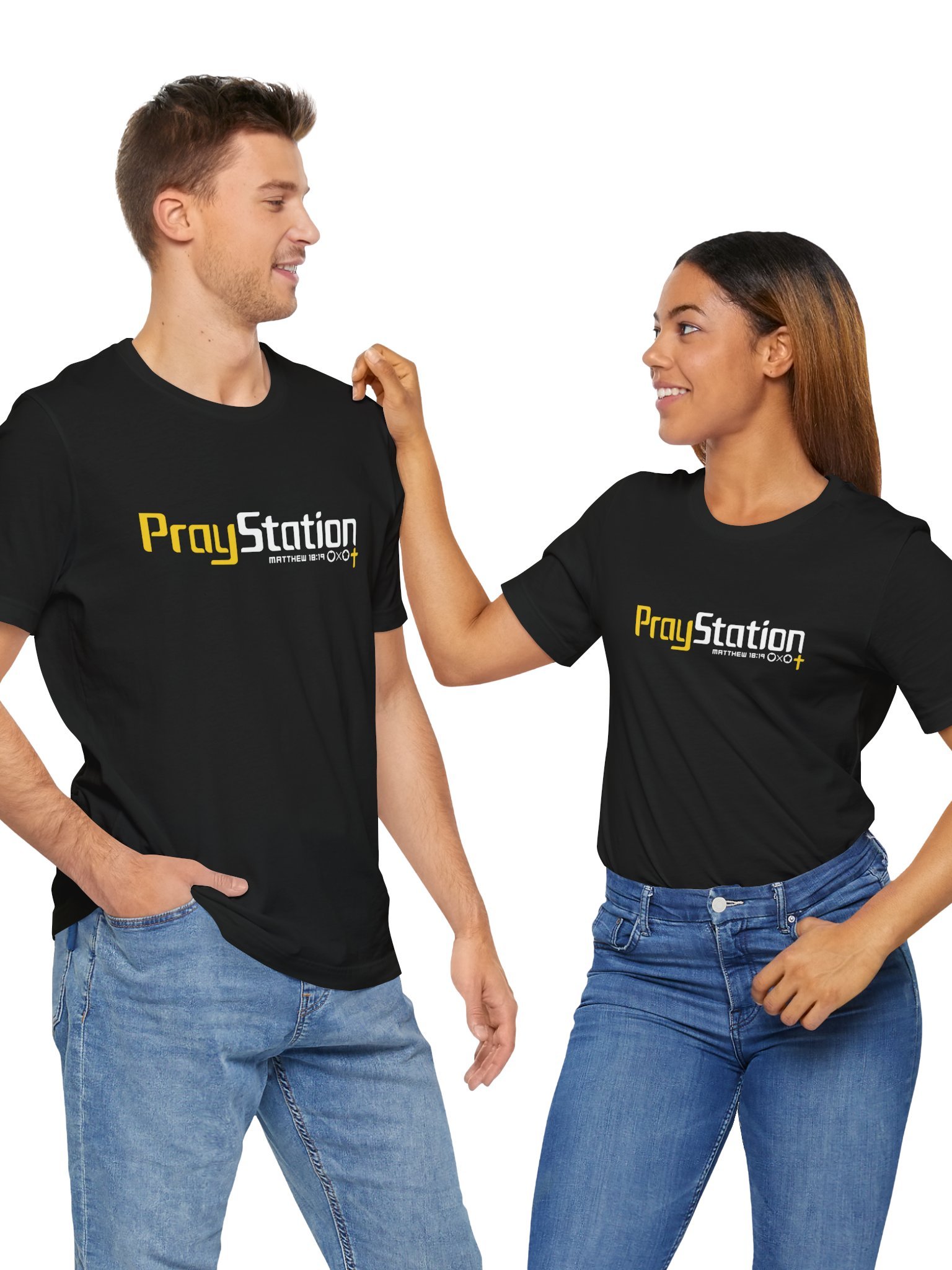 LXA PrayStation Classic Tee | Love X Aloha - Faith Collection | Premium Christian Apparel product image (12)