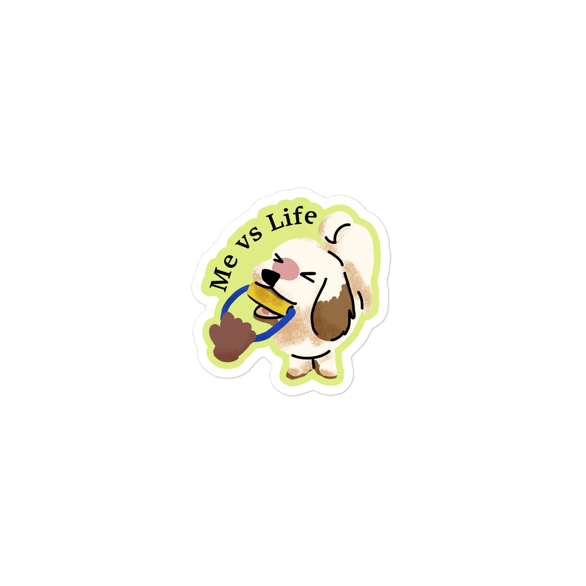 Me vs Life Die-Cut Vinyl Sticker product image (1)