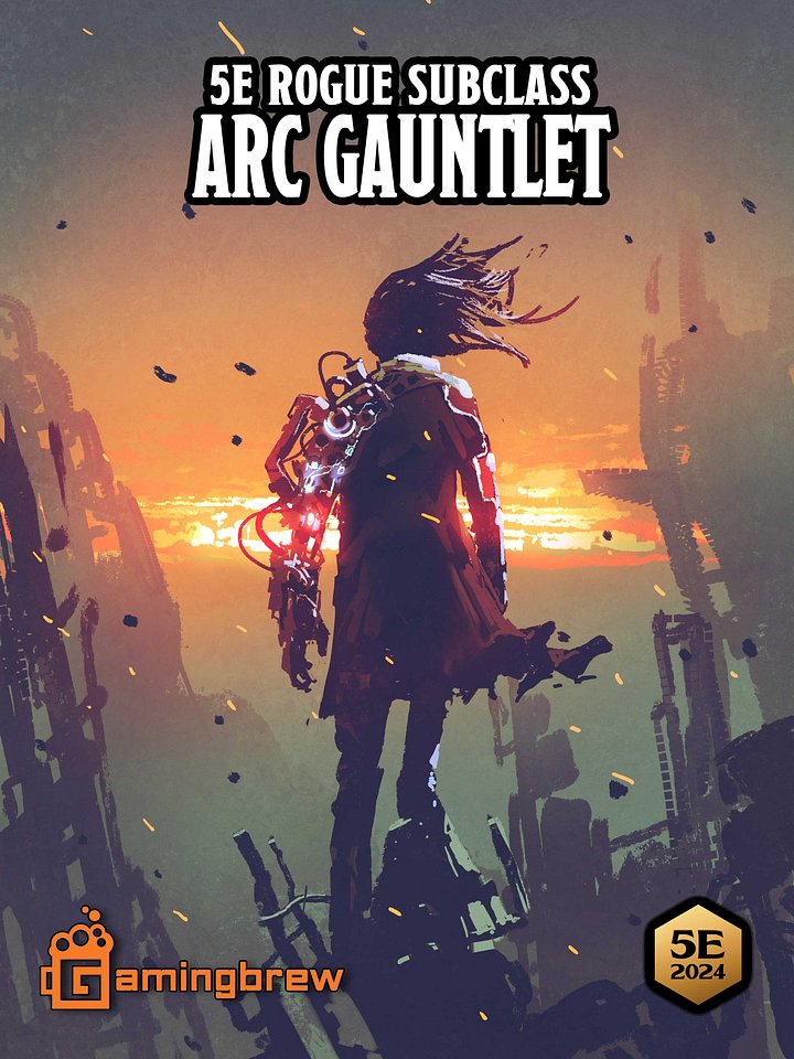 Arc Gauntlet | 5.5E Rogue Subclass product image (1)