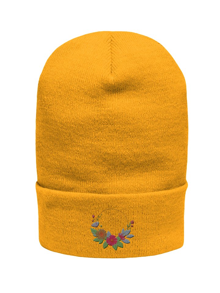 Flowers C Yupoong Cuffed Beanie product image (7)