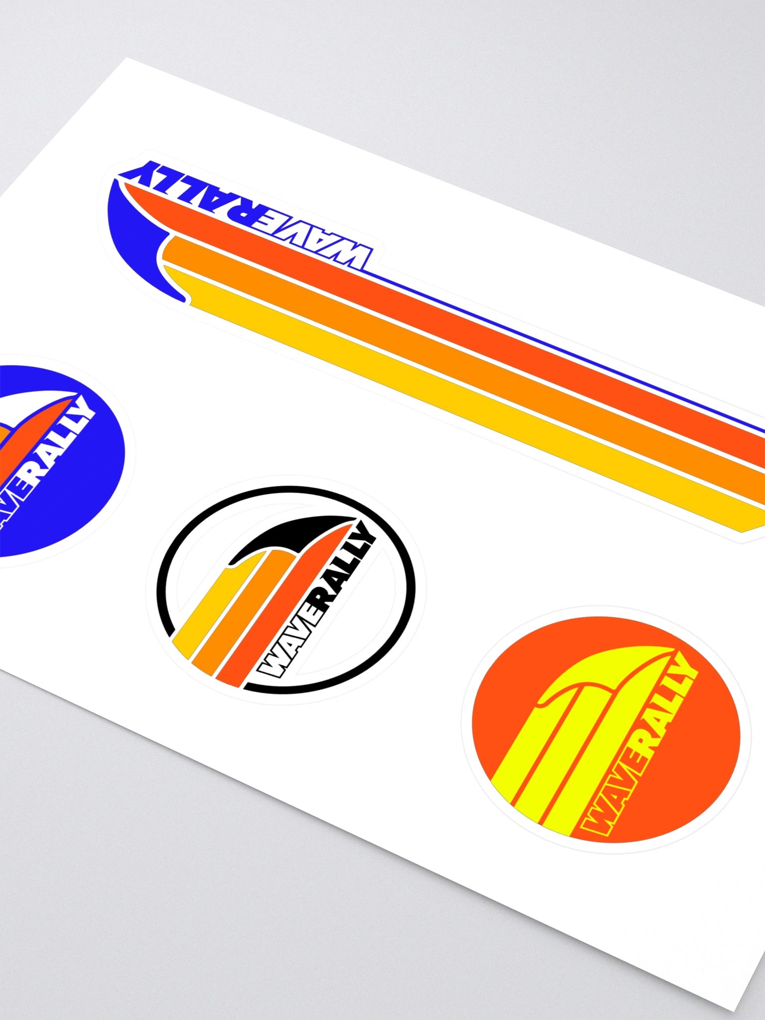 WAVE RALLY STICKER SET product image (2)