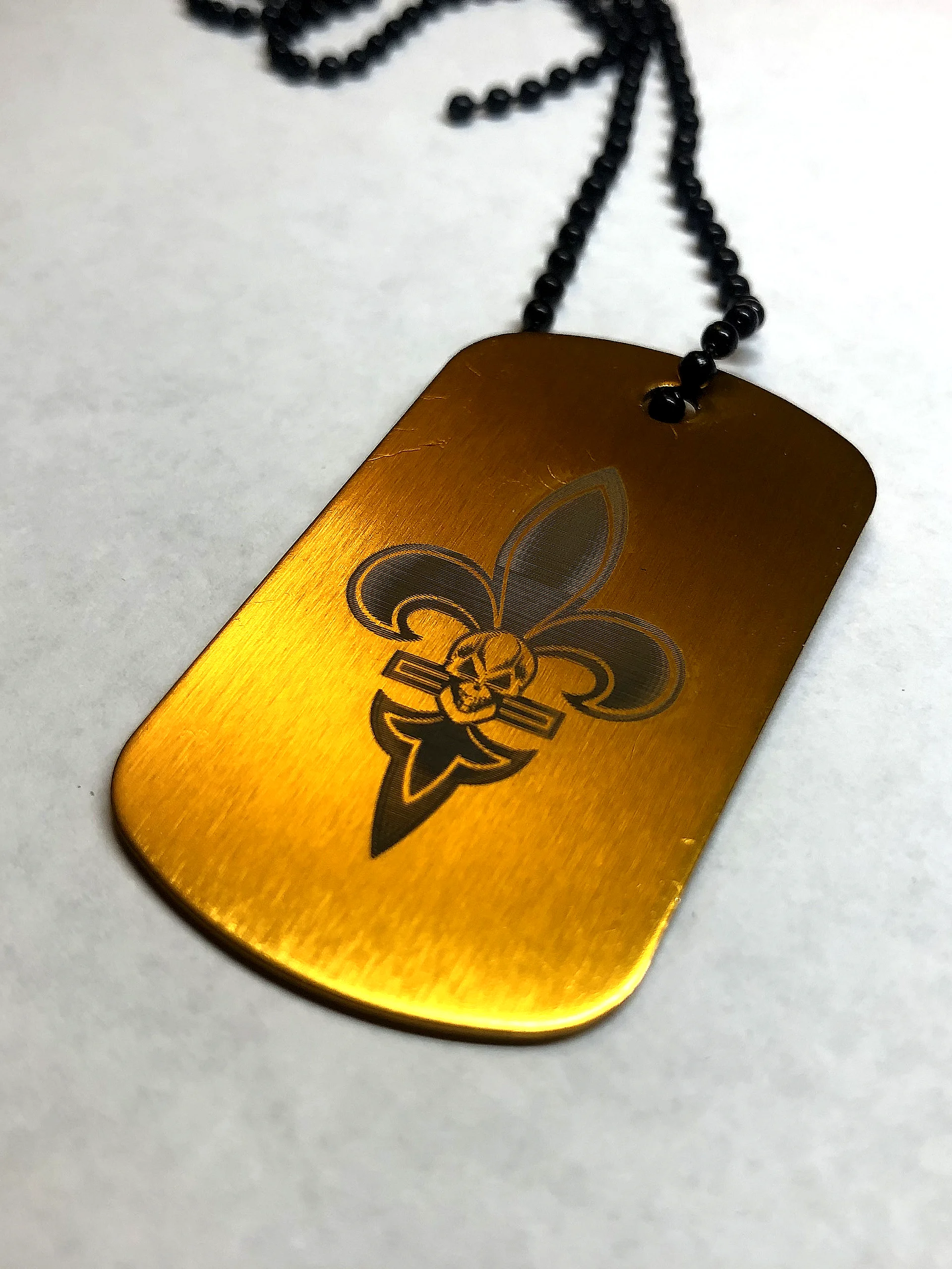 SISTERS - Engraved Dog Tag Pendant Necklace product image (3)