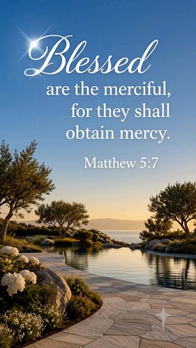 Matthew 5:7 and more 👉 go.beinspiredmusic.com/gospel

✝️ Matthew 5:7 “Blessed are the merciful, for they shall obtain mercy.”...