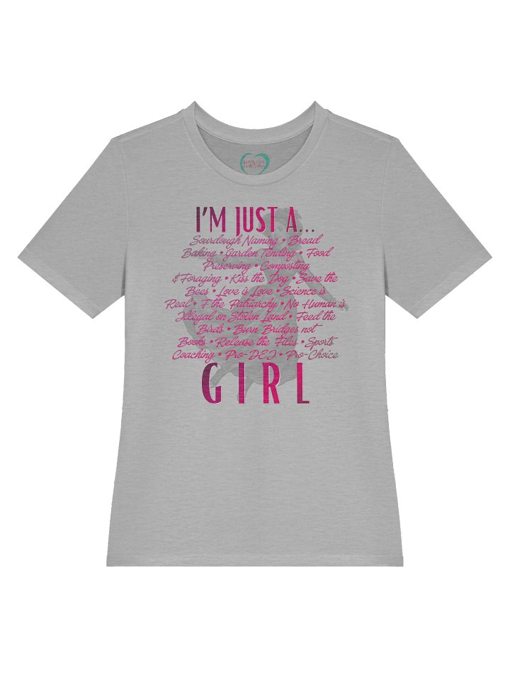 Rebel Girls | Just a Girl Relaxed Fit Tee product image (16)