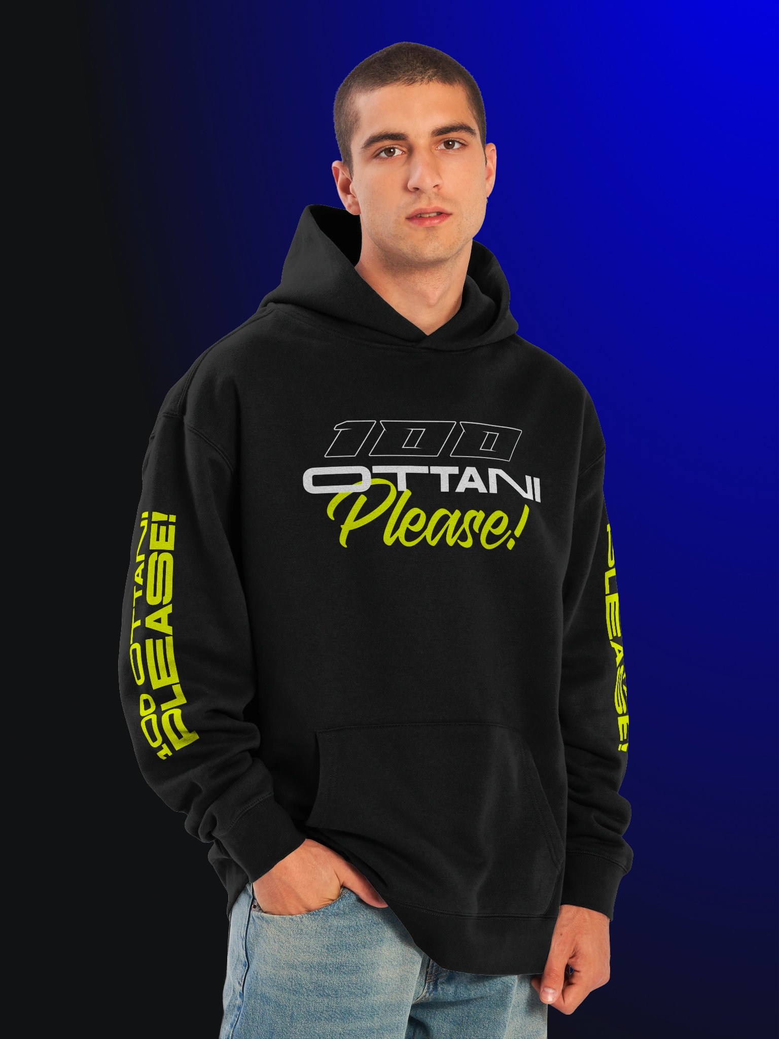 100 Ottani Please!™ Premium Oversized Racing Streetwear Hoodie | Garage Unit Special Edition product image (5)