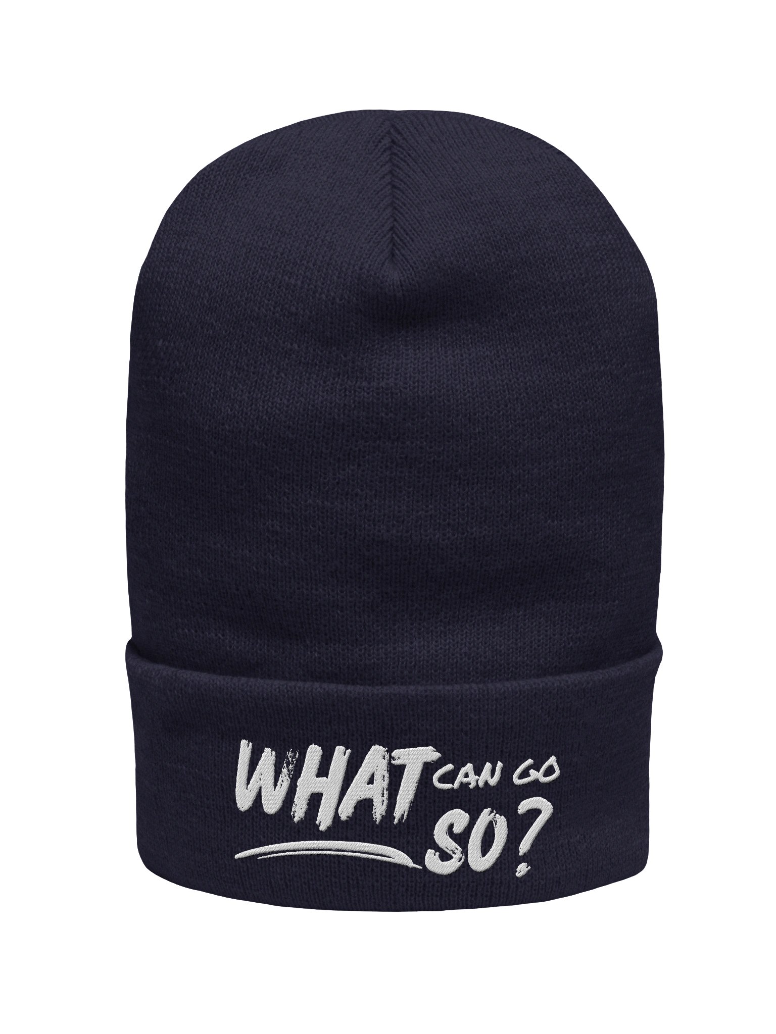 What Can Go So Cuffed Beenie product image (1)