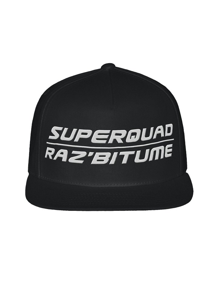 Superquad Raz'bitume blanc - Snapback product image (1)