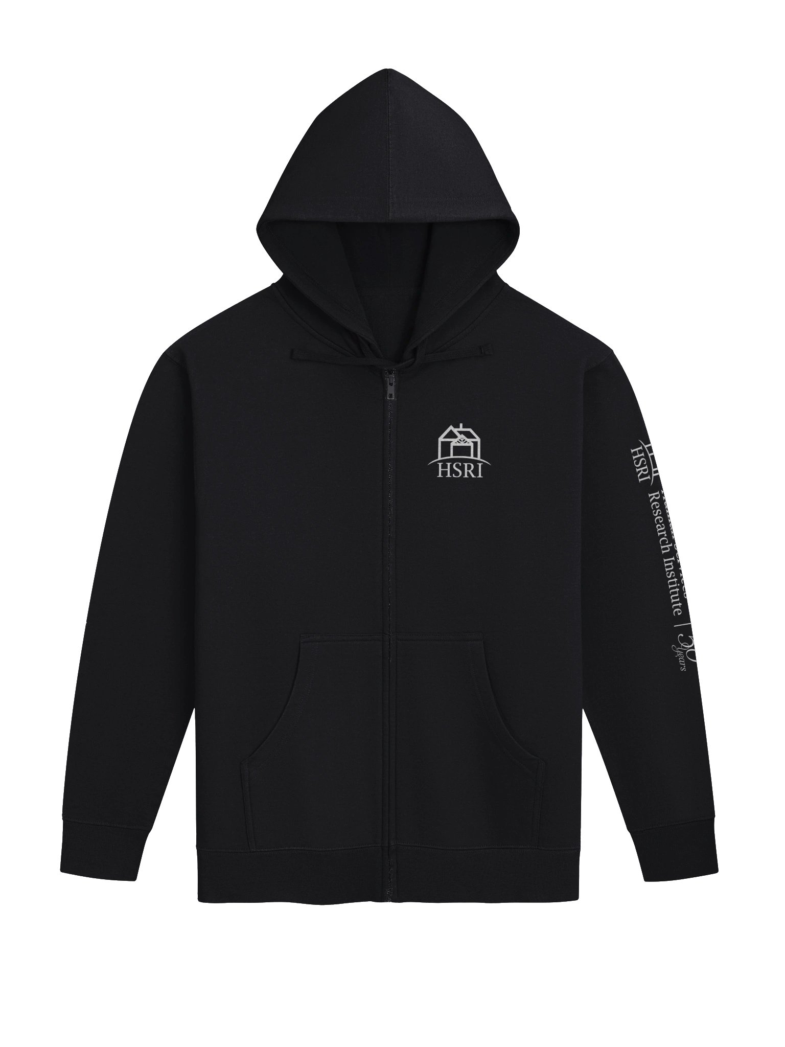 HSRI 50th Anniversary Zip-up Hoodie product image (1)