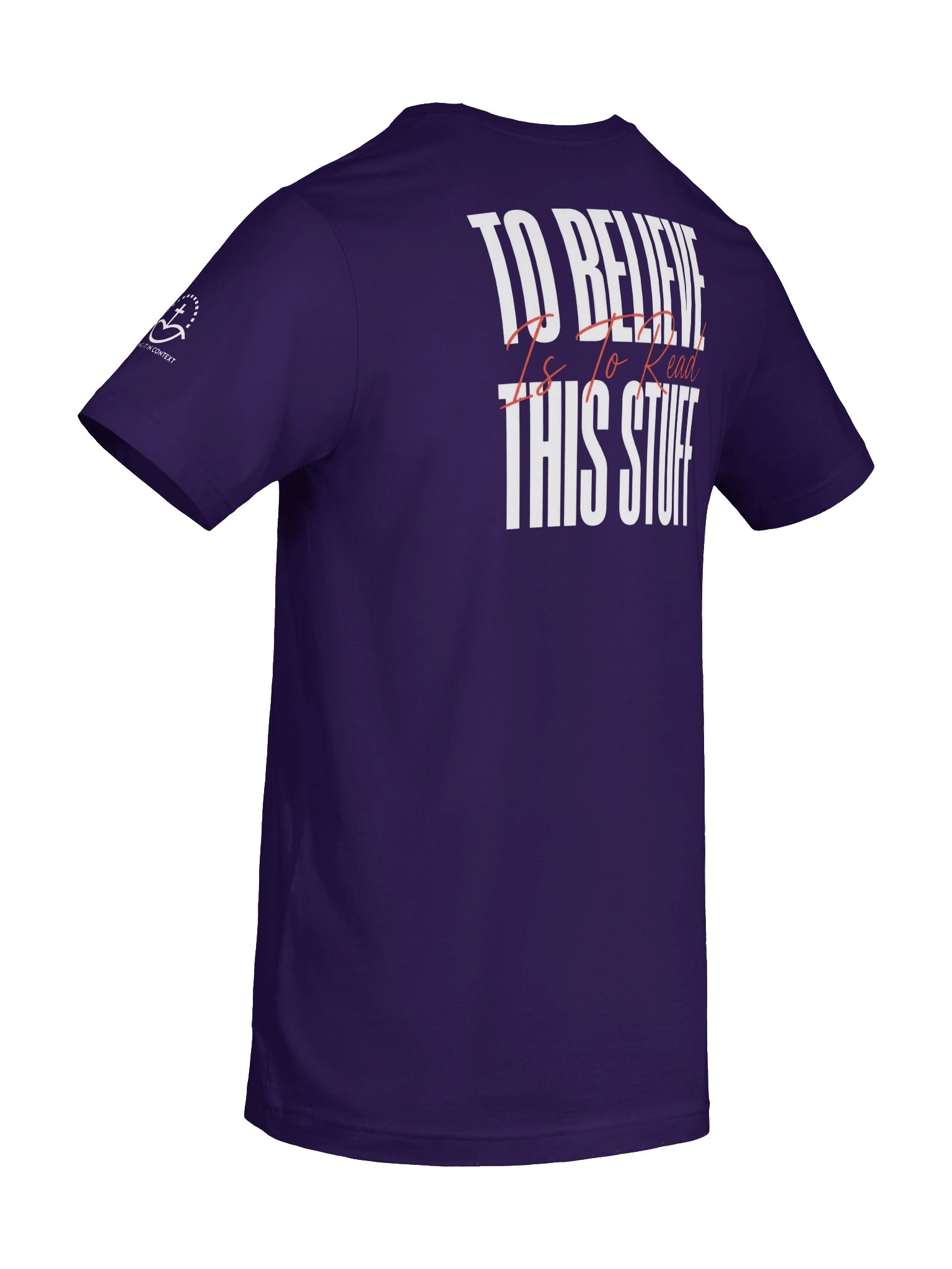 To Believe This Stuff is to Read This Stuff Tee product image (8)