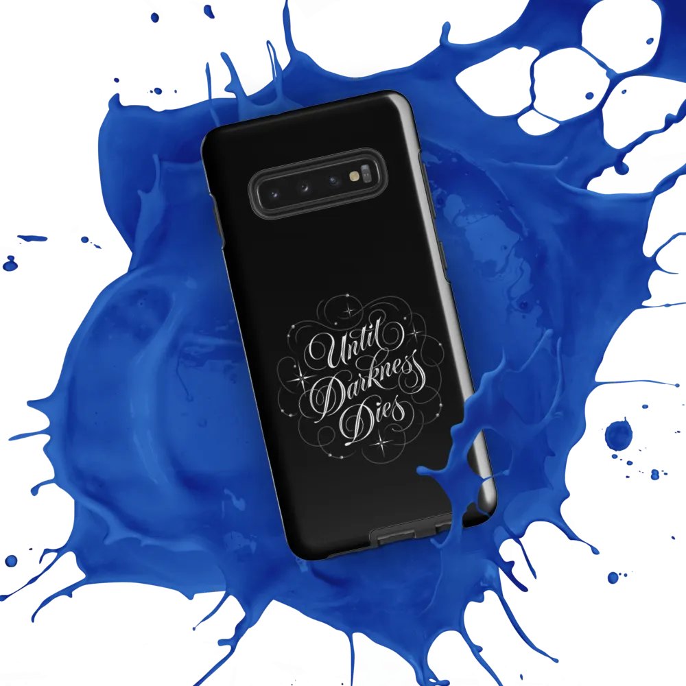 Until Darkness Dies (swirls design) Samsung Case product image (7)