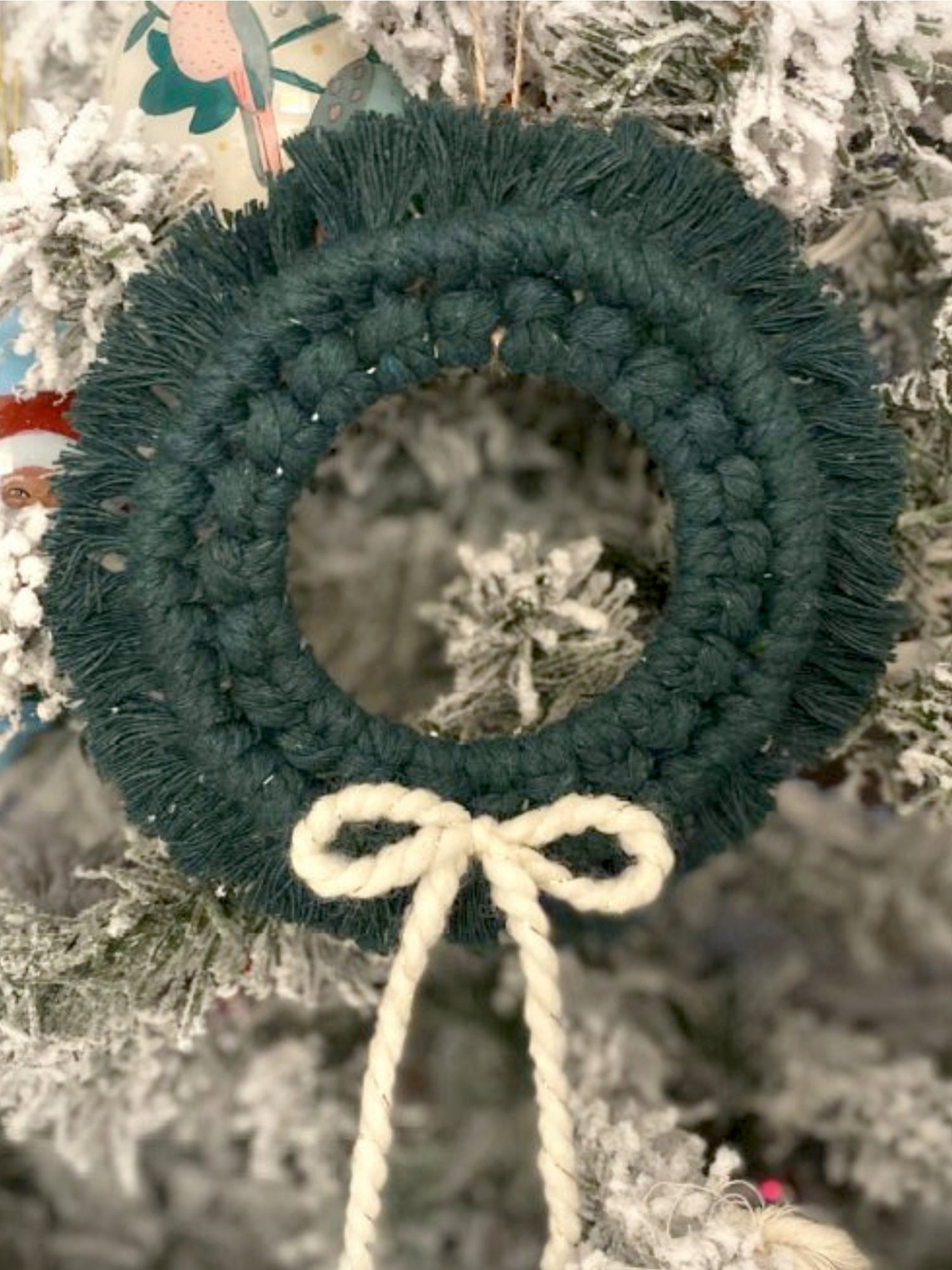 7 Macrame Christmas Ornaments (Digital PDF Patterns) product image (5)