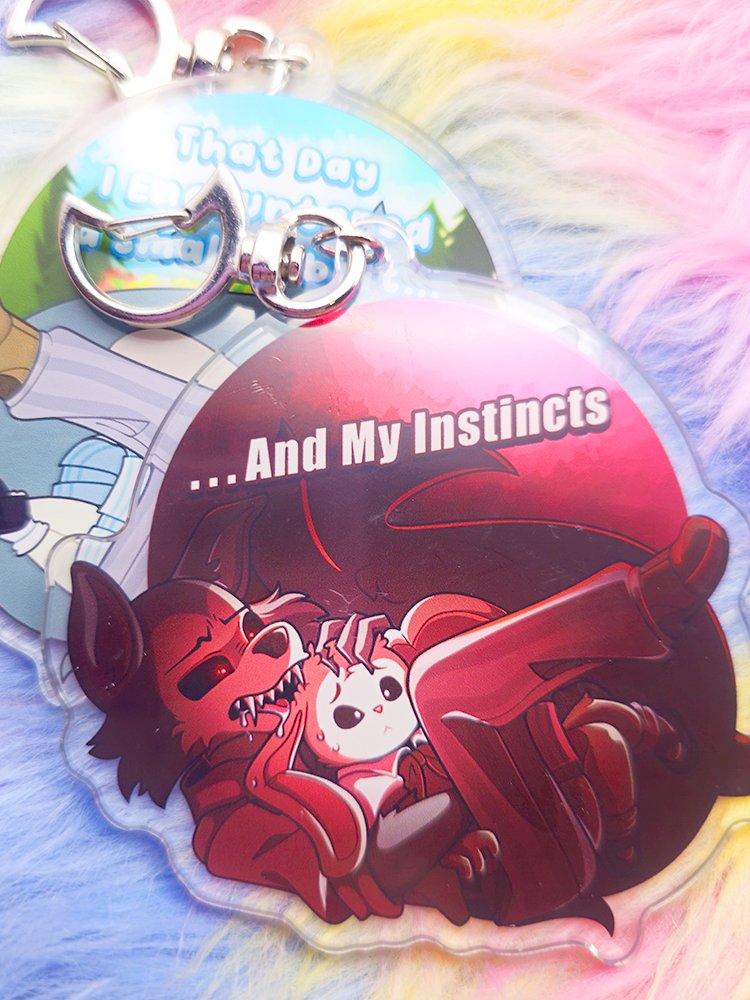 The Day I Encounted The Rabbit | Acrylic Charm product image (2)