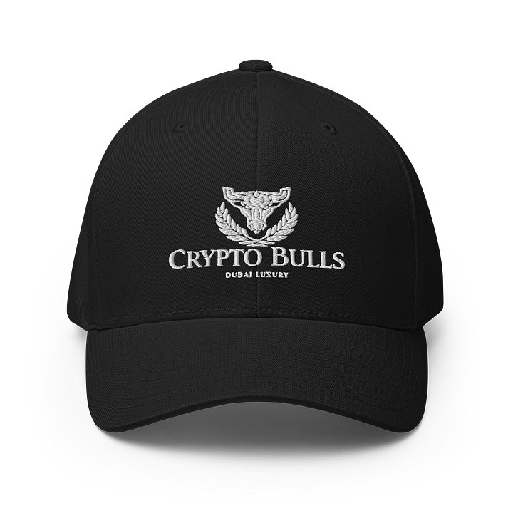 Bullish Flex Fit Cap — White Crest Edition product image (2)