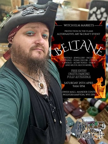 On Saturday, you can find me at the Mander Centre in Wolverhampton for the Witch Elm Beltane Market. 

Come and treat yoursel...