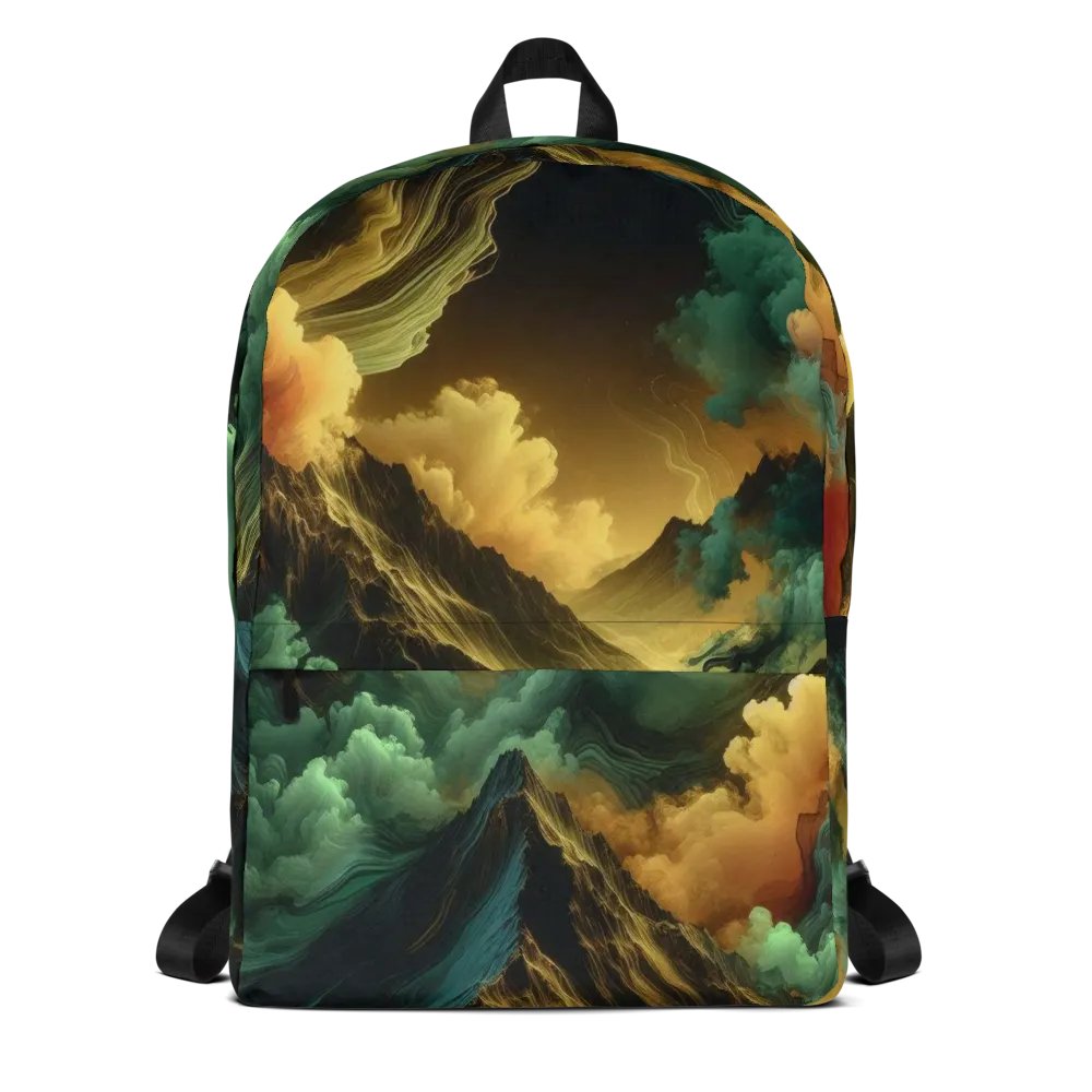 Swirling Spectrum All-Over Print Backpack product image (1)