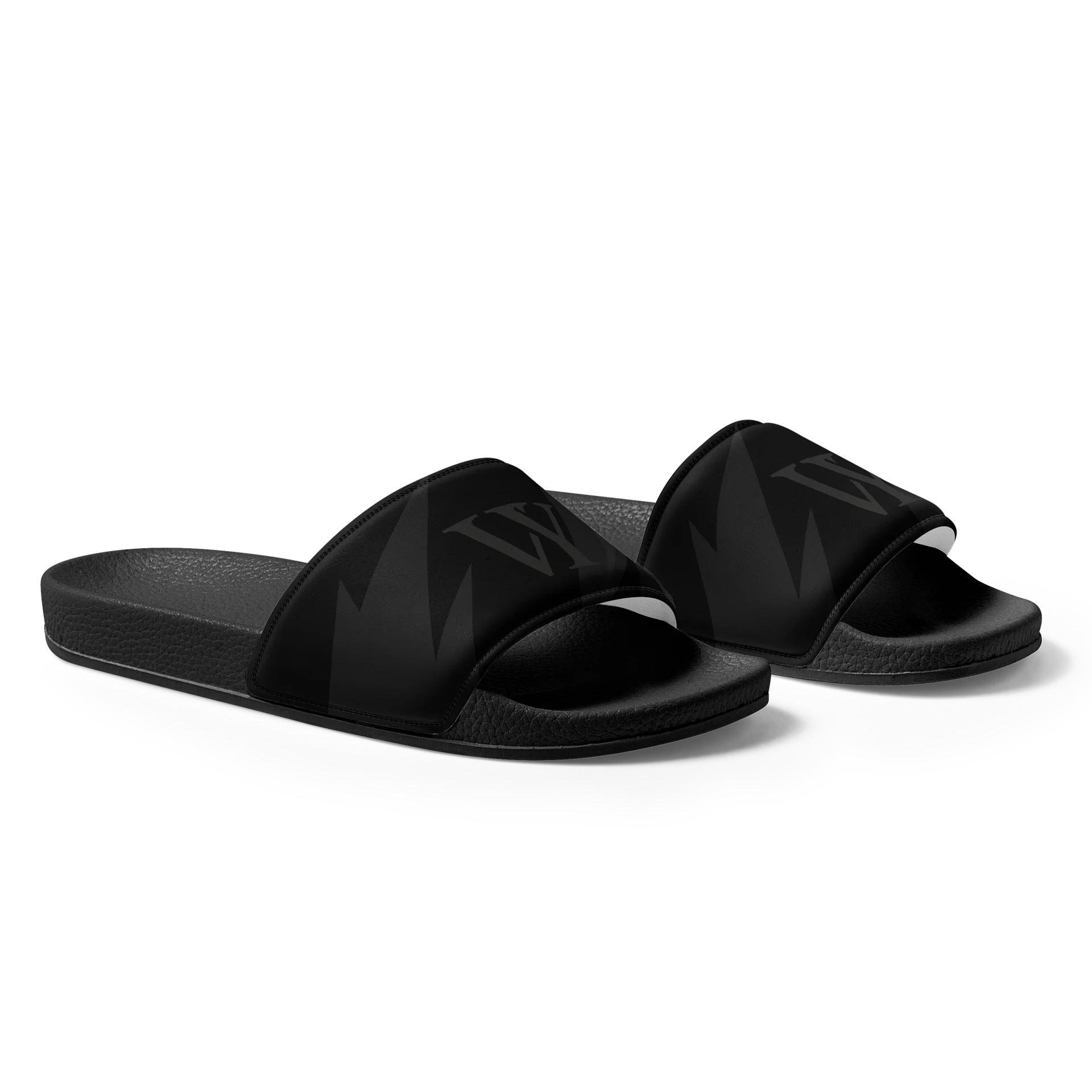 VY Abstract Black Men's Slides product image (1)