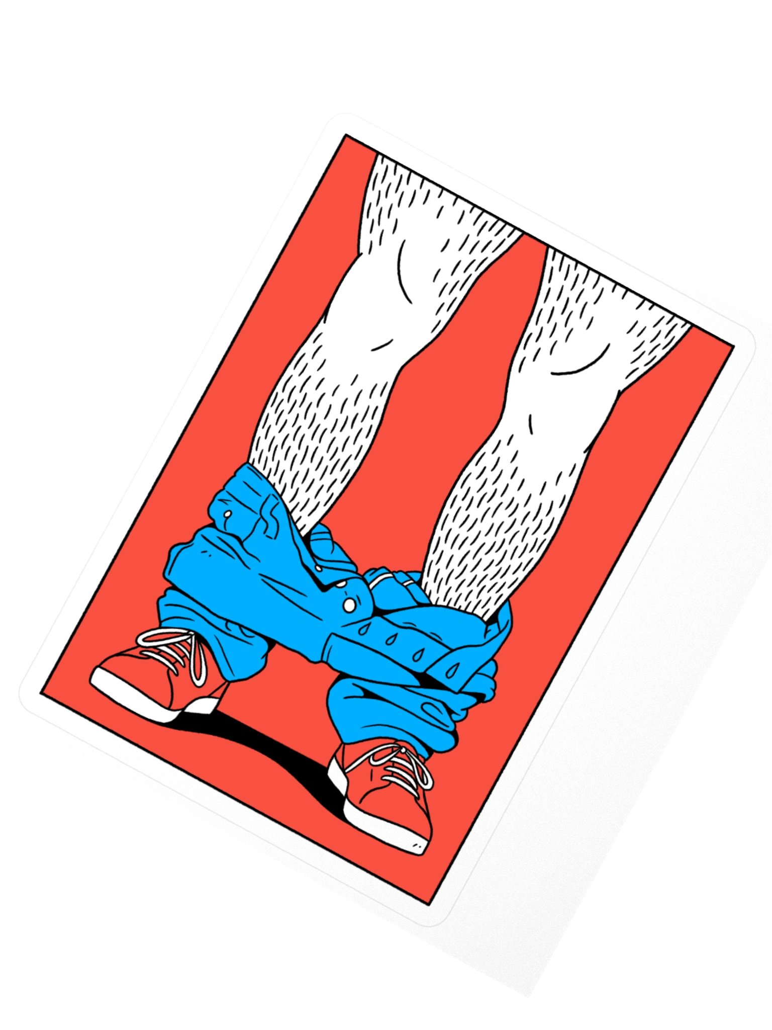 Pants Down Sticker product image (4)