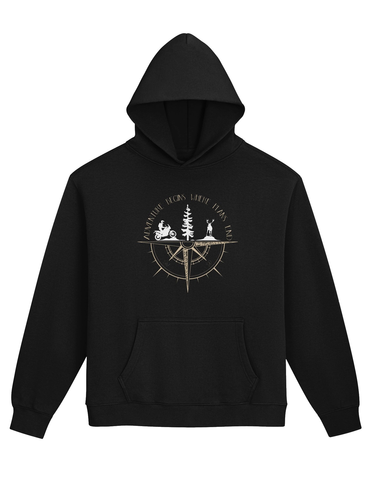 Adventure Begins Where Plans End | MEN’S Hoodie product image (1)