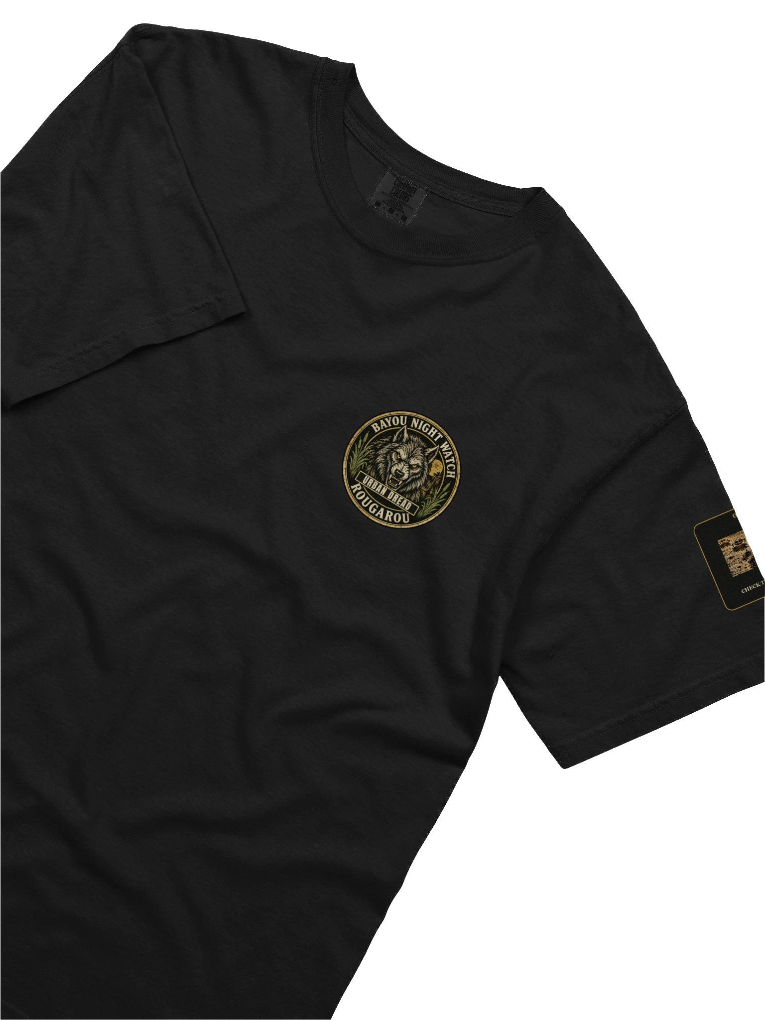 Rougarou — Something Followed You Home Night Watch Tee product image (4)