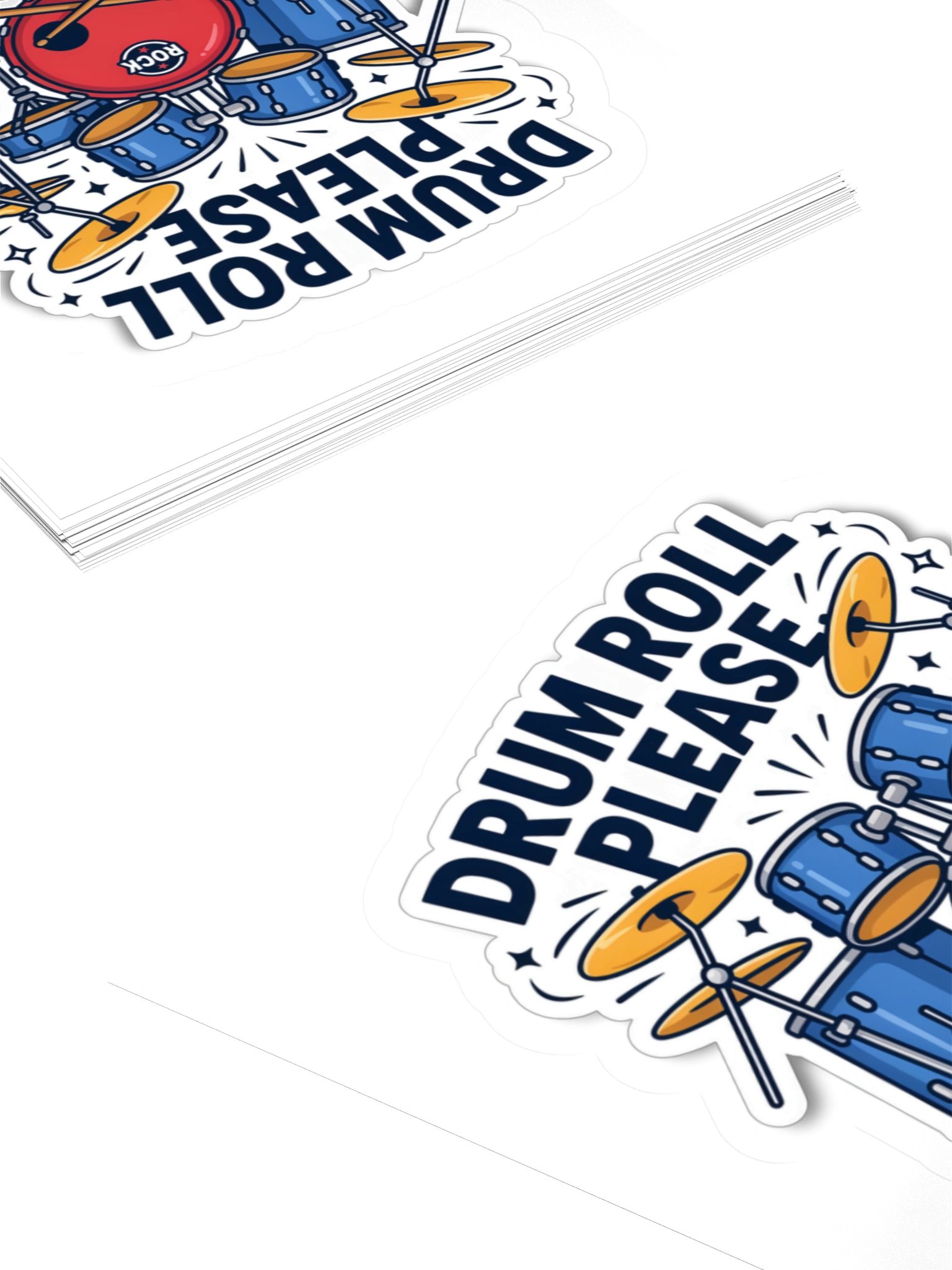 Drum Roll Please Rock Sticker product image (10)